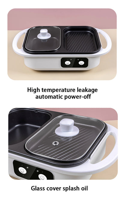 Multi-functional Dual-use Electric Caldron Electric Frying Oven